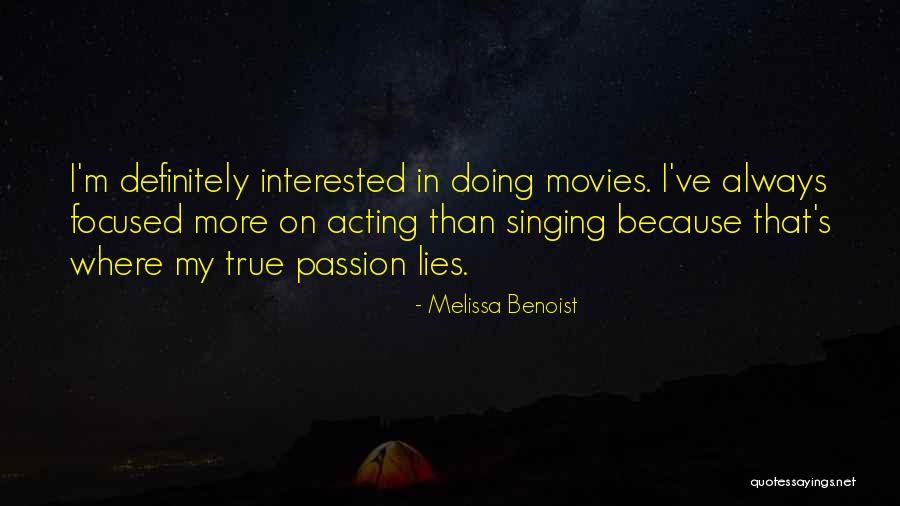 Baiano Dormindo Quotes By Melissa Benoist Baiano Dormindo Quotes By Melissa Benoist