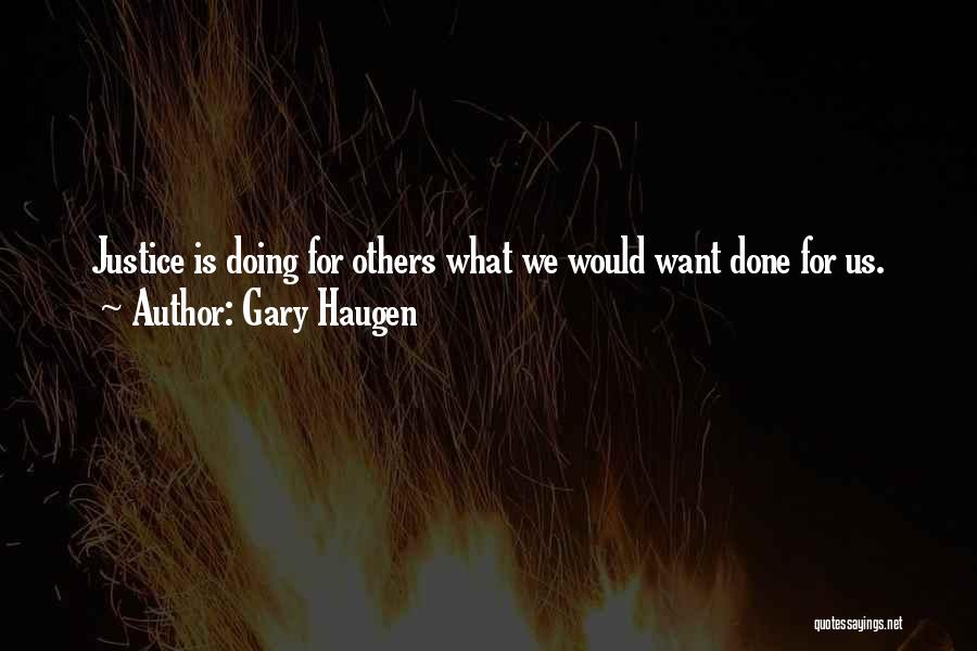 Baily International Quotes By Gary Haugen