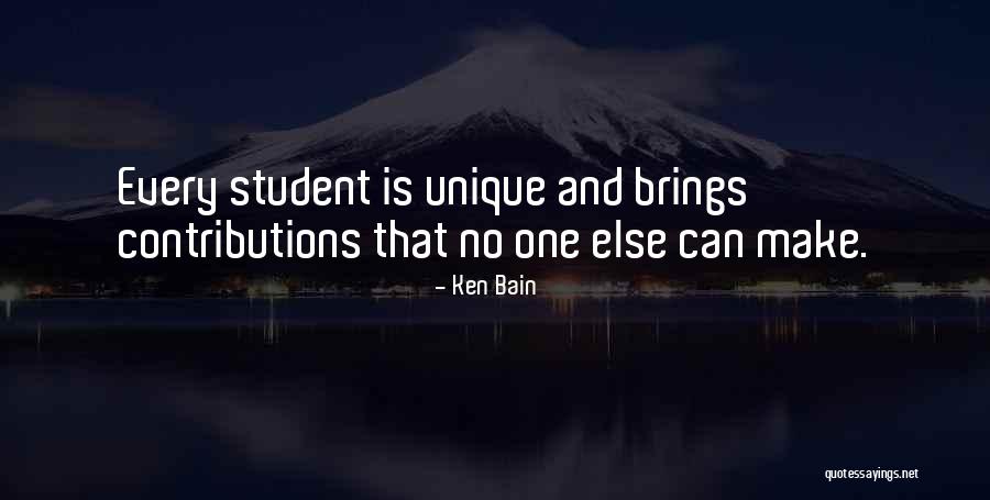 Bain Quotes By Ken Bain Bain Quotes By Ken Bain