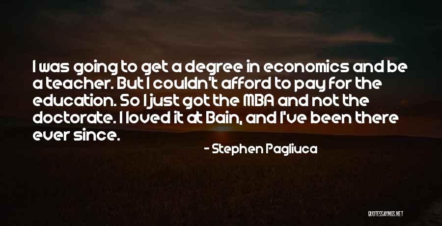 Bain Quotes By Stephen Pagliuca Bain Quotes By Stephen Pagliuca