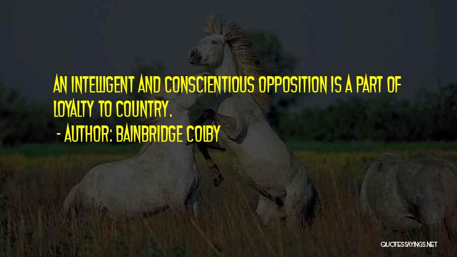 Bainbridge Colby Quotes 294640