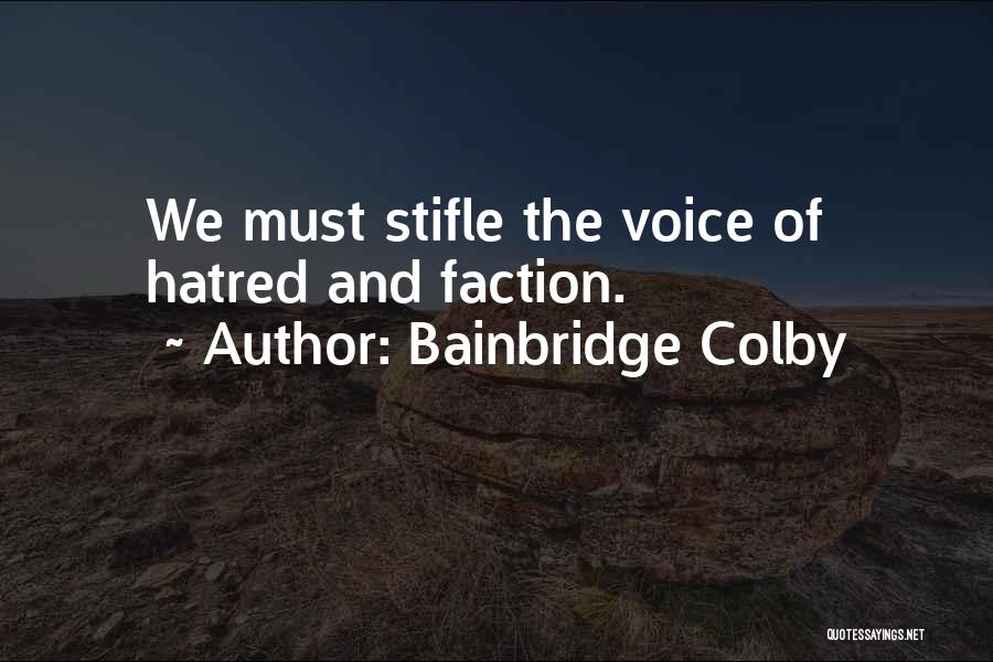 Bainbridge Colby Quotes 415703