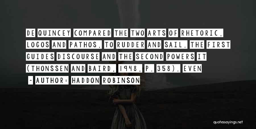 Baird Quotes By Haddon Robinson