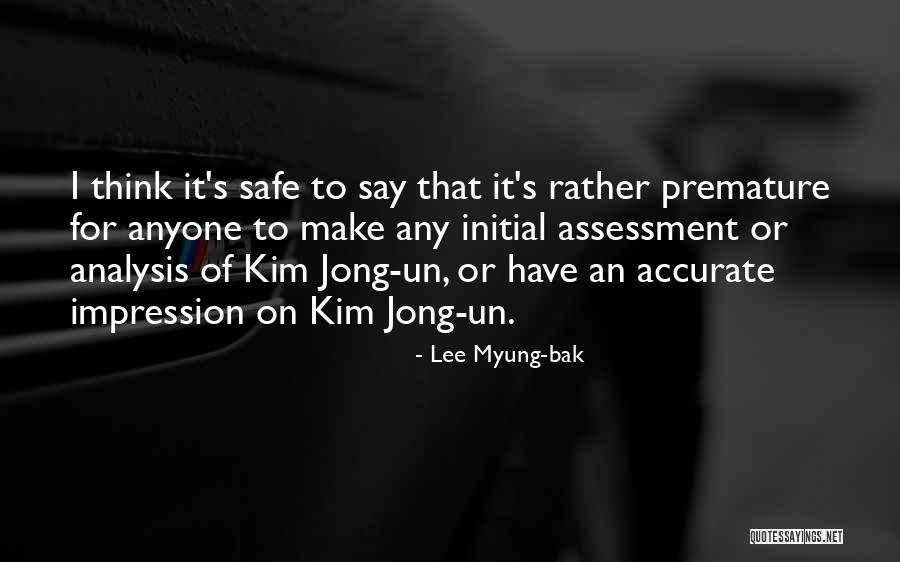 Bak Quotes By Lee Myung-bak Bak Quotes By Lee Myung-bak