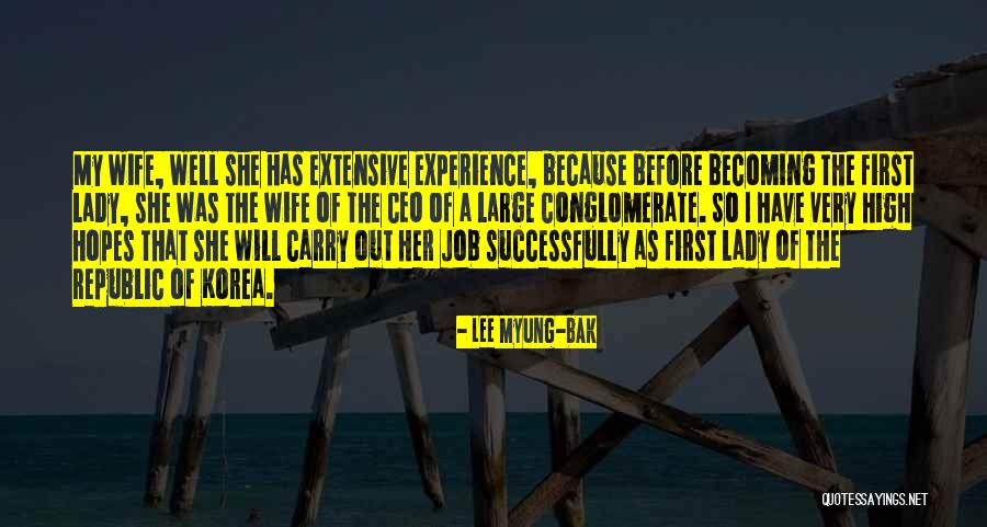 Bak Quotes By Lee Myung-bak Bak Quotes By Lee Myung-bak