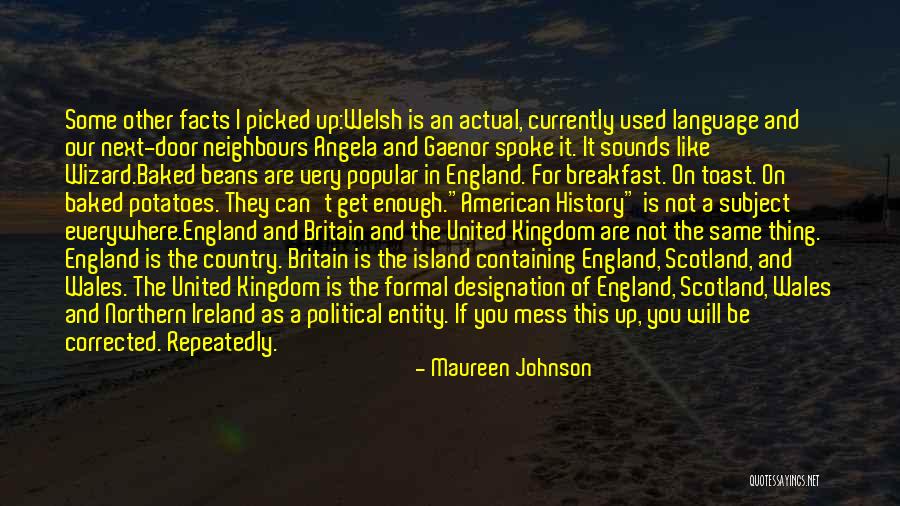 Baked Beans Quotes By Maureen Johnson Baked Beans Quotes By Maureen Johnson