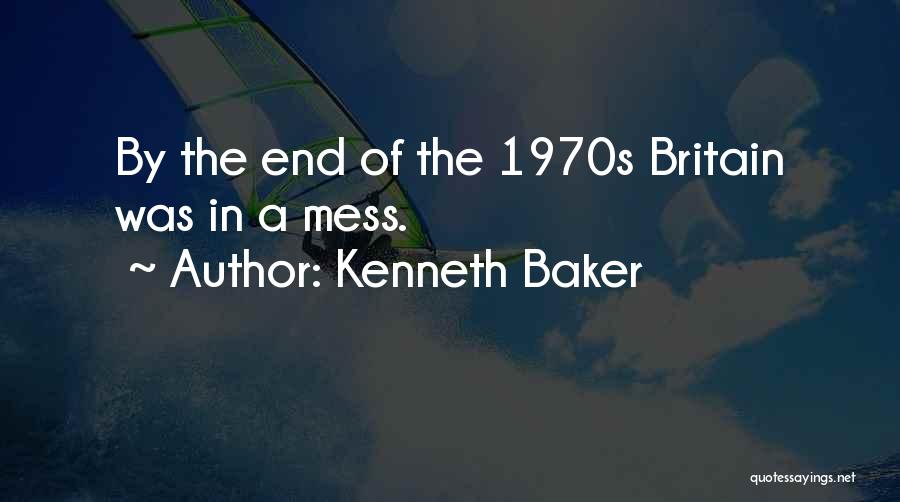 Baker Quotes By Kenneth Baker