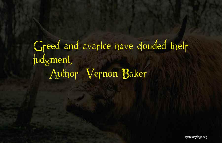 Baker Quotes By Vernon Baker