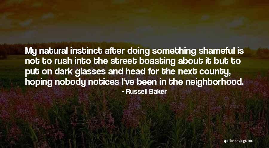 Baker Street Quotes By Russell Baker