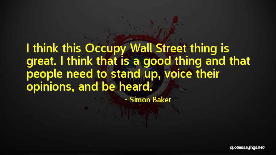 Baker Street Quotes By Simon Baker