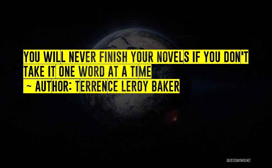 Baker Street Quotes By Terrence LeRoy Baker