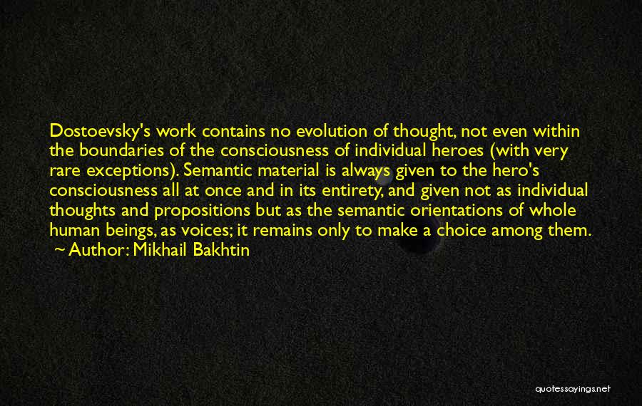 Bakhtin Quotes By Mikhail Bakhtin