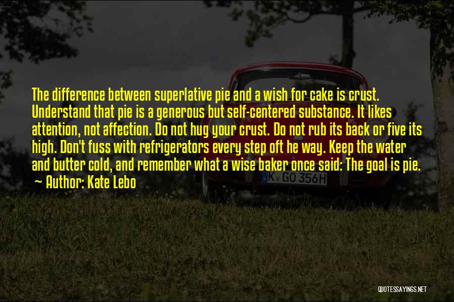 Baking And Pastry Quotes By Kate Lebo