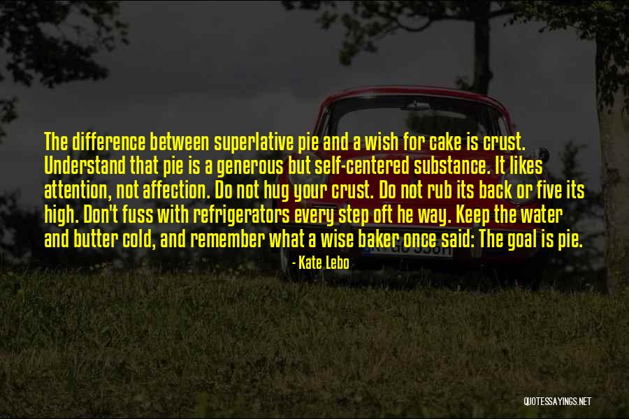 Baking And Pastry Quotes By Kate Lebo