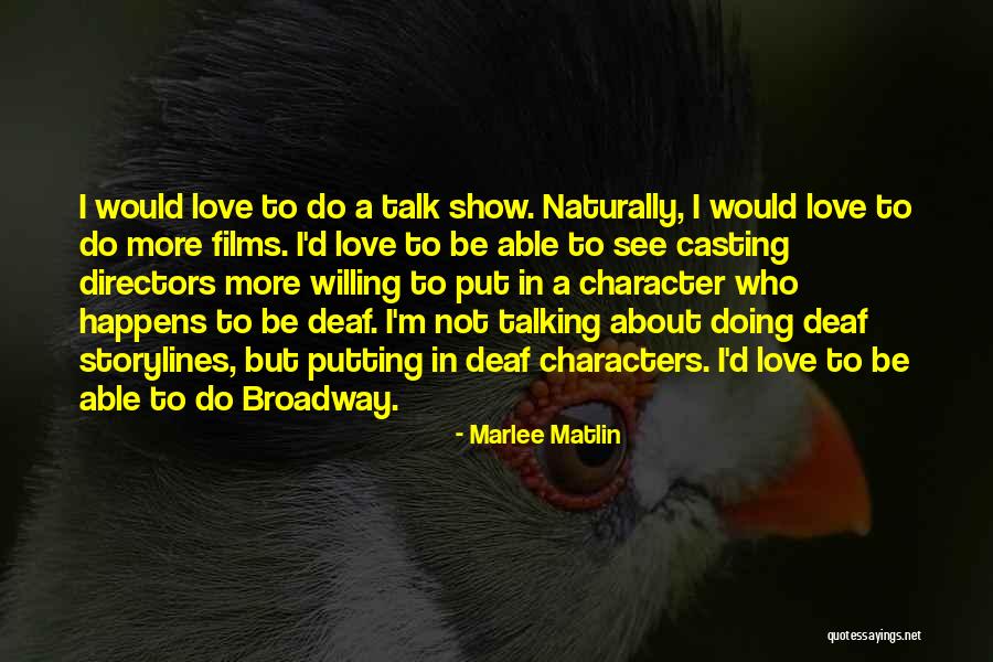 Baking Class Quotes By Marlee Matlin Baking Class Quotes By Marlee Matlin