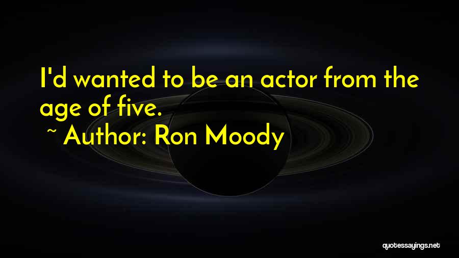 Baktisogihindi Quotes By Ron Moody