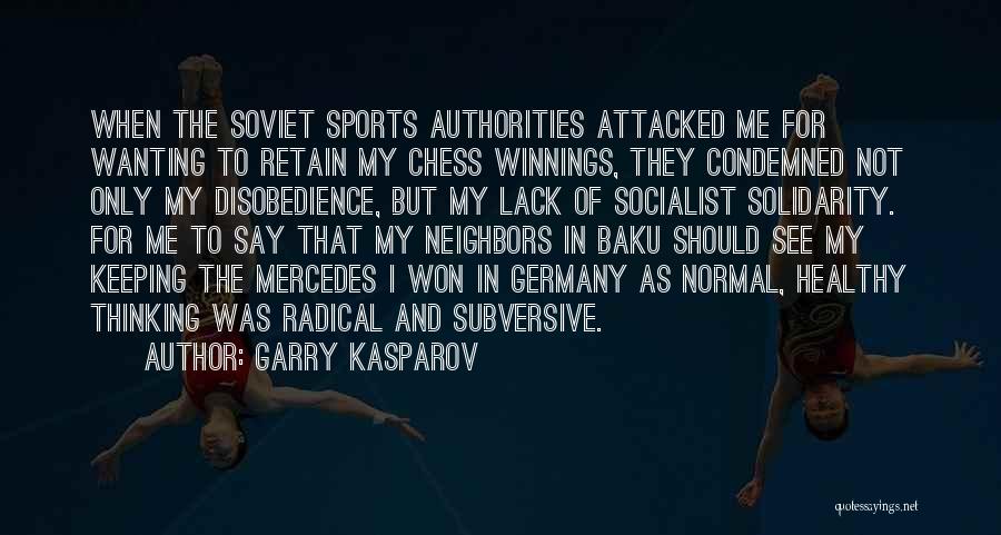 Baku Quotes By Garry Kasparov