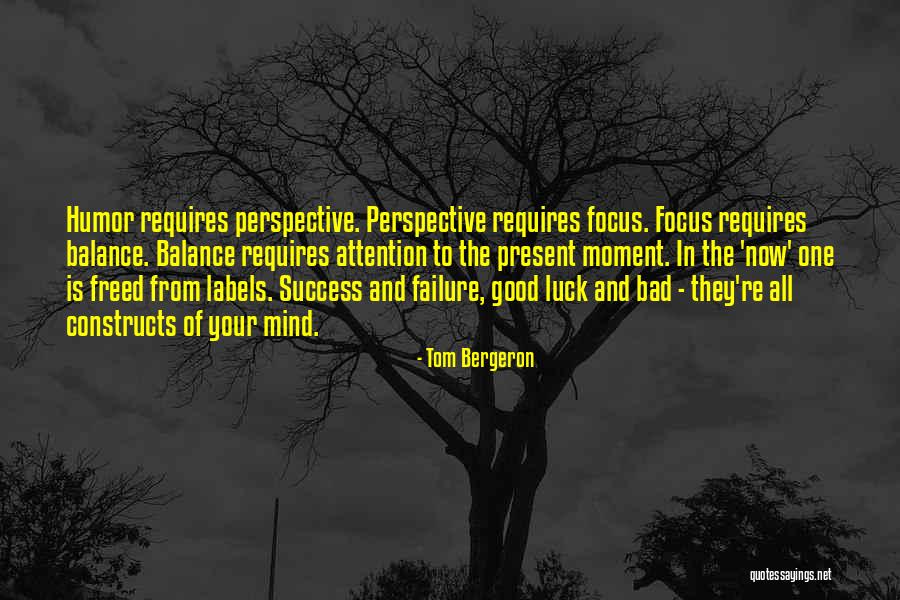 Balance And Focus Quotes By Tom Bergeron Balance And Focus Quotes By Tom Bergeron