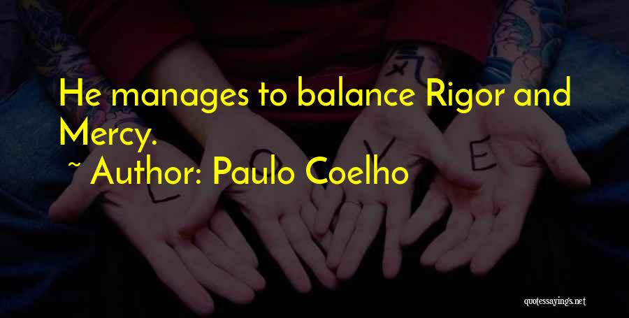 Balance And Life Quotes By Paulo Coelho