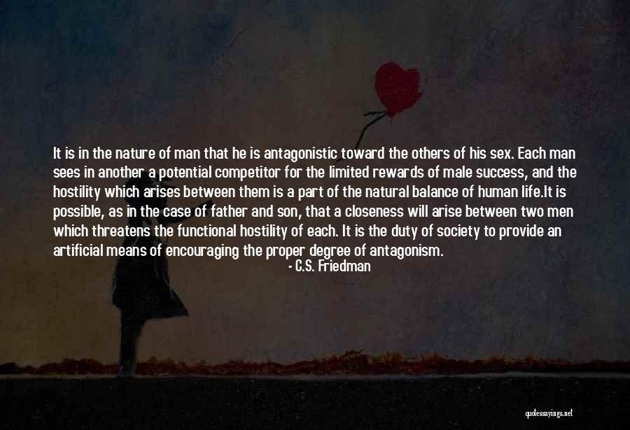 Balance In Nature Quotes By C.S. Friedman Balance In Nature Quotes By C.S. Friedman