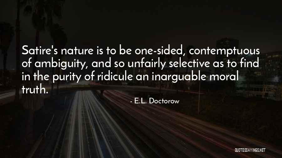 Balance In Nature Quotes By E.L. Doctorow