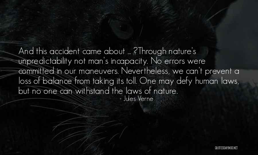 Balance In Nature Quotes By Jules Verne