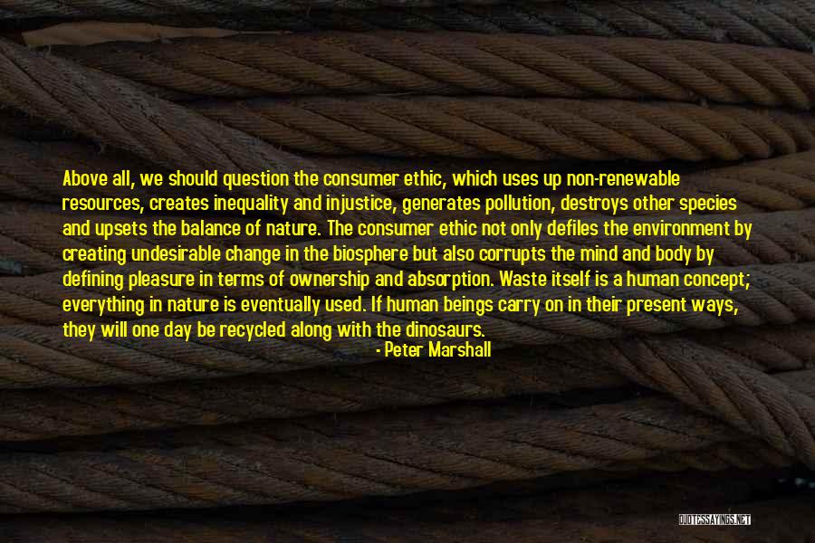 Balance In Nature Quotes By Peter Marshall Balance In Nature Quotes By Peter Marshall