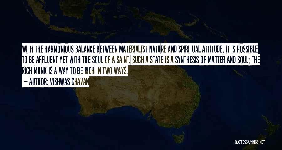 Balance In Nature Quotes By Vishwas Chavan