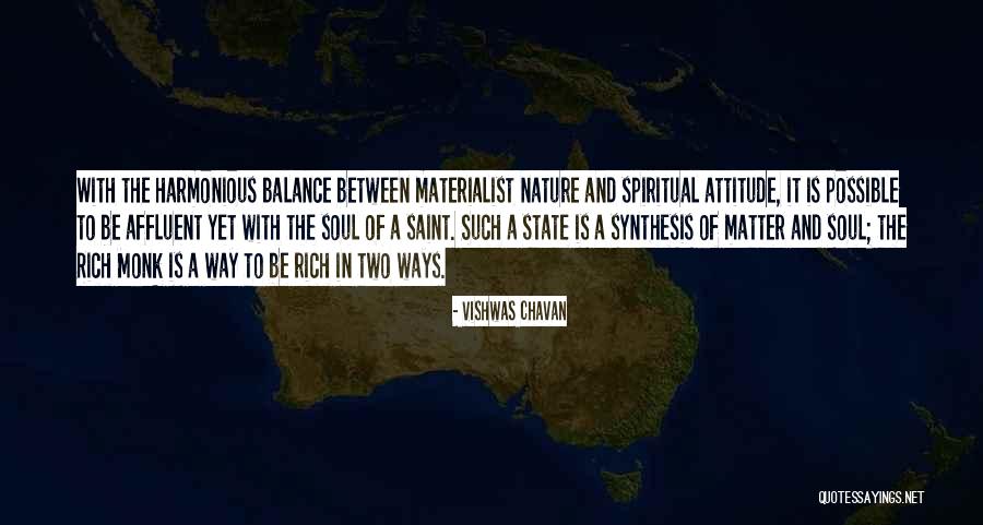 Balance In Nature Quotes By Vishwas Chavan