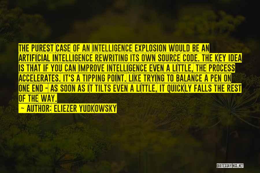 Balance Is The Key Quotes By Eliezer Yudkowsky