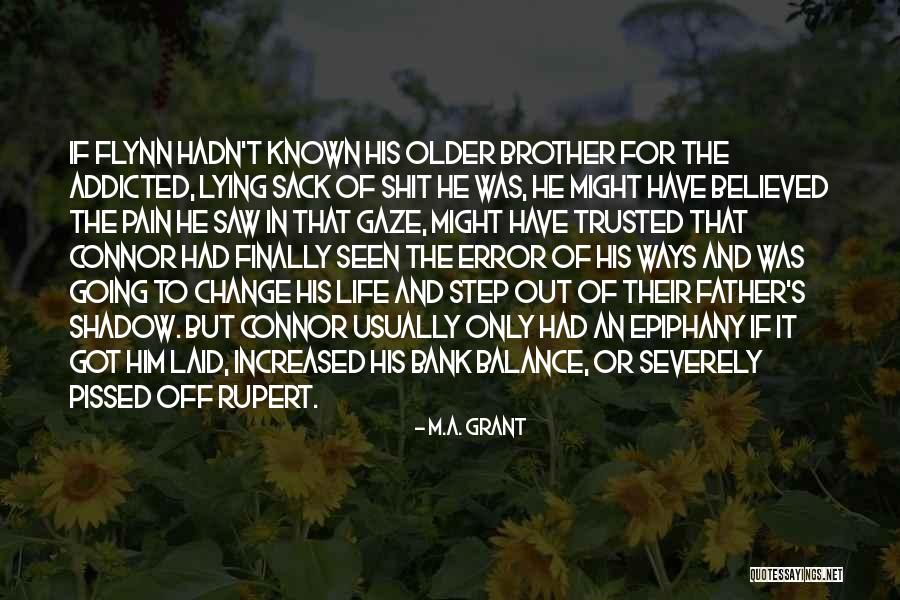 Balance Of Life Quotes By M.A. Grant Balance Of Life Quotes By M.A. Grant