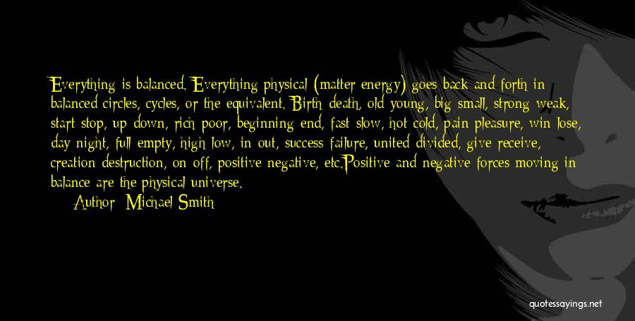 Balance Of Opposites Quotes By Michael Smith Balance Of Opposites Quotes By Michael Smith