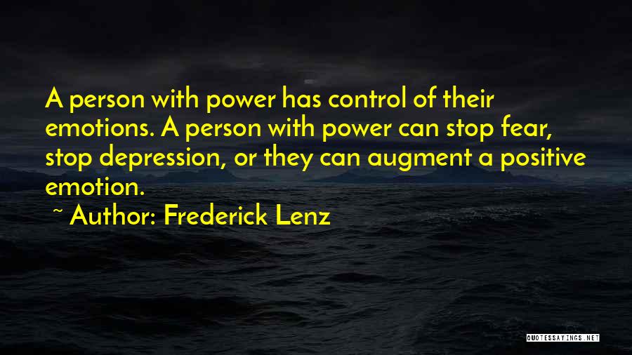 Balance Of Power Quotes By Frederick Lenz