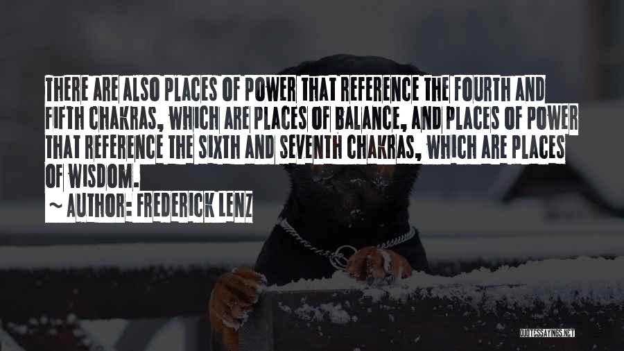 Balance Of Power Quotes By Frederick Lenz