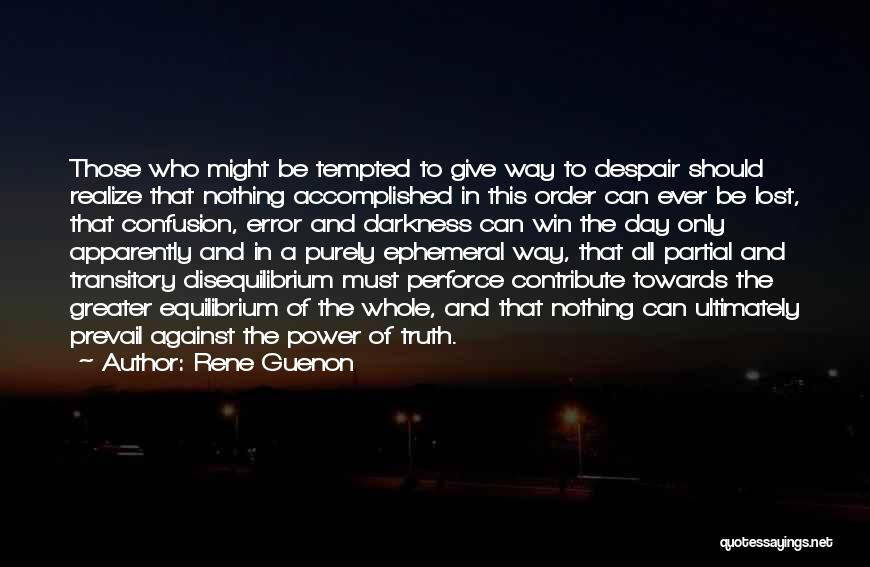 Balance Of Power Quotes By Rene Guenon