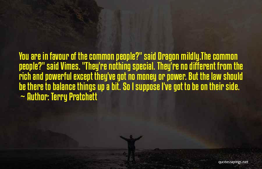 Balance Of Power Quotes By Terry Pratchett