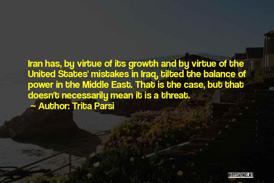 Balance Of Power Quotes By Trita Parsi