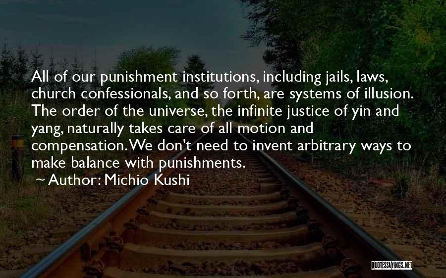 Balance Of The Universe Quotes By Michio Kushi