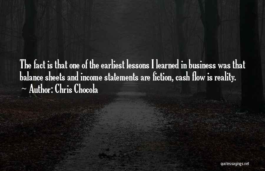 Balance Sheets Quotes By Chris Chocola