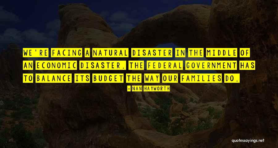 Balance The Budget Quotes By Nan Hayworth Balance The Budget Quotes By Nan Hayworth