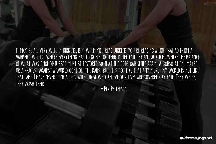 Balance The Equation Quotes By Per Petterson Balance The Equation Quotes By Per Petterson