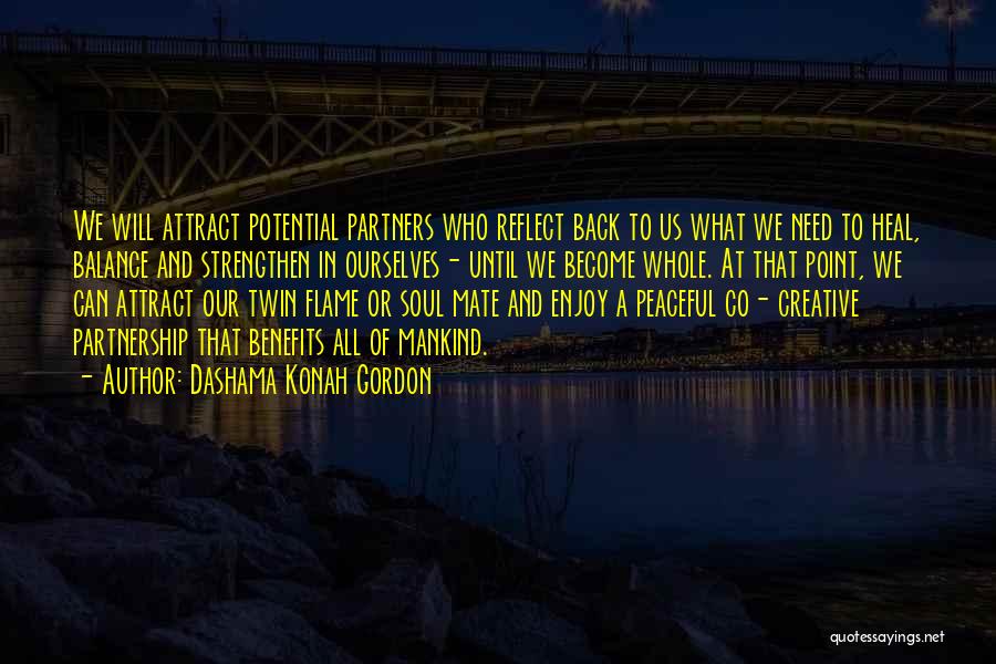 Balance Yoga Quotes By Dashama Konah Gordon