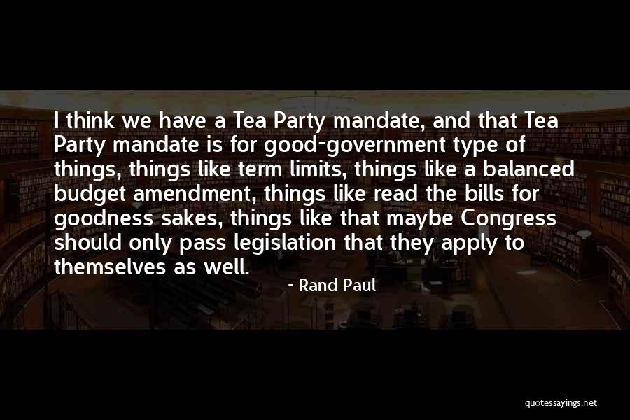 Balanced Budget Amendment Quotes By Rand Paul Balanced Budget Amendment Quotes By Rand Paul