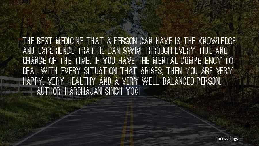 Balanced Quotes By Harbhajan Singh Yogi