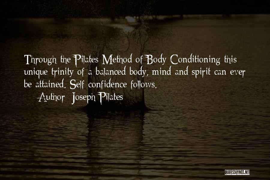 Balanced Quotes By Joseph Pilates