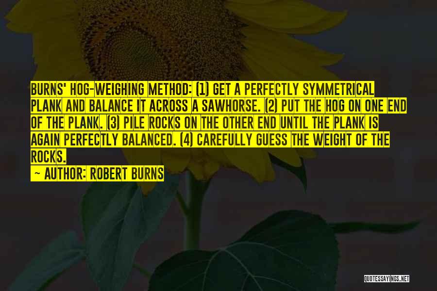 Balanced Quotes By Robert Burns