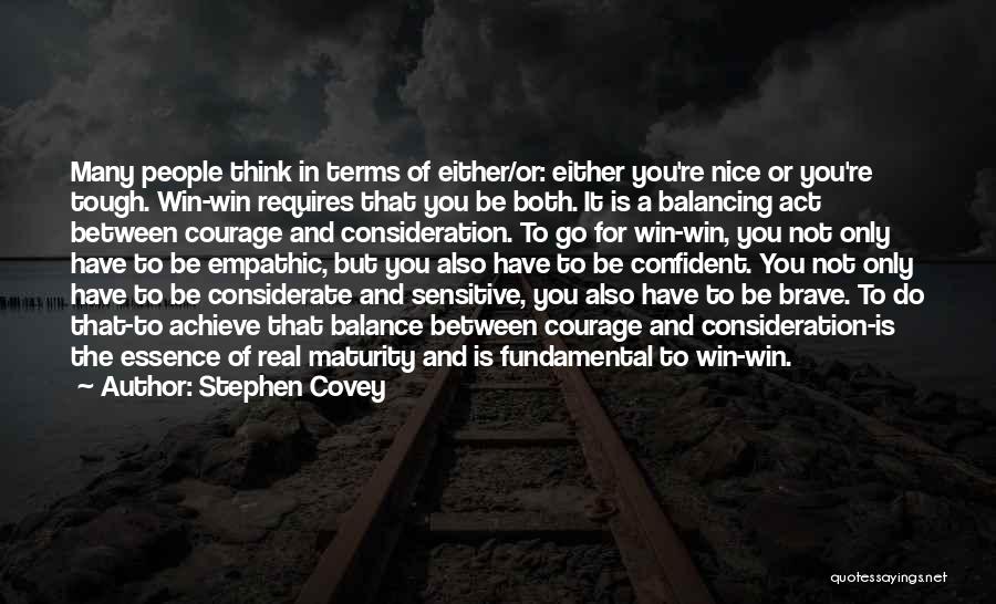 Balancing Act Quotes By Stephen Covey