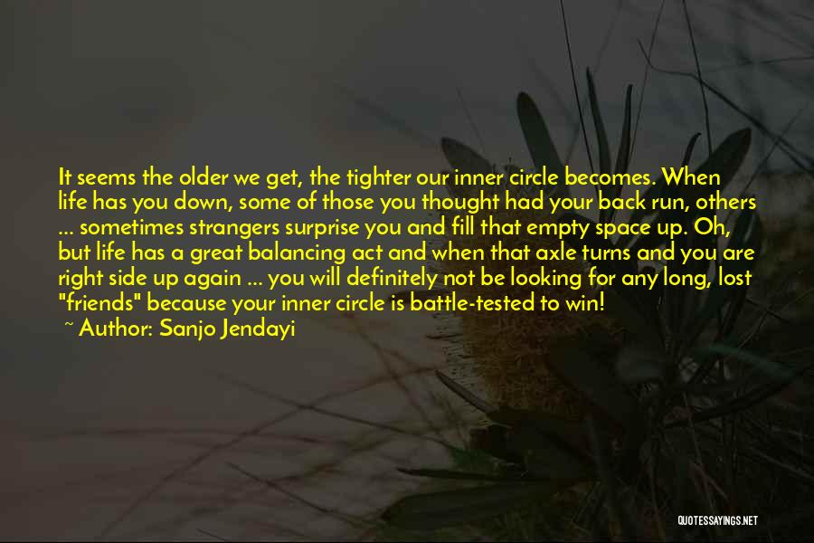 Balancing Each Other Quotes By Sanjo Jendayi