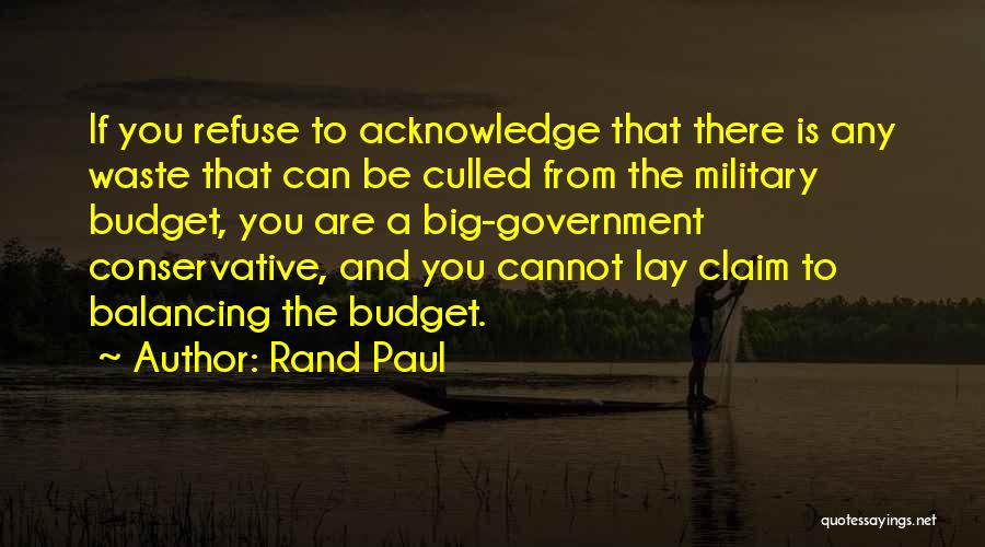 Balancing Yourself Quotes By Rand Paul