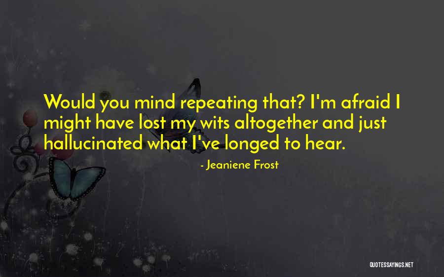 Balarabe Mohammed Quotes By Jeaniene Frost Balarabe Mohammed Quotes By Jeaniene Frost